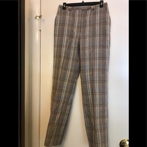david n 100%wool pants with polyester lining